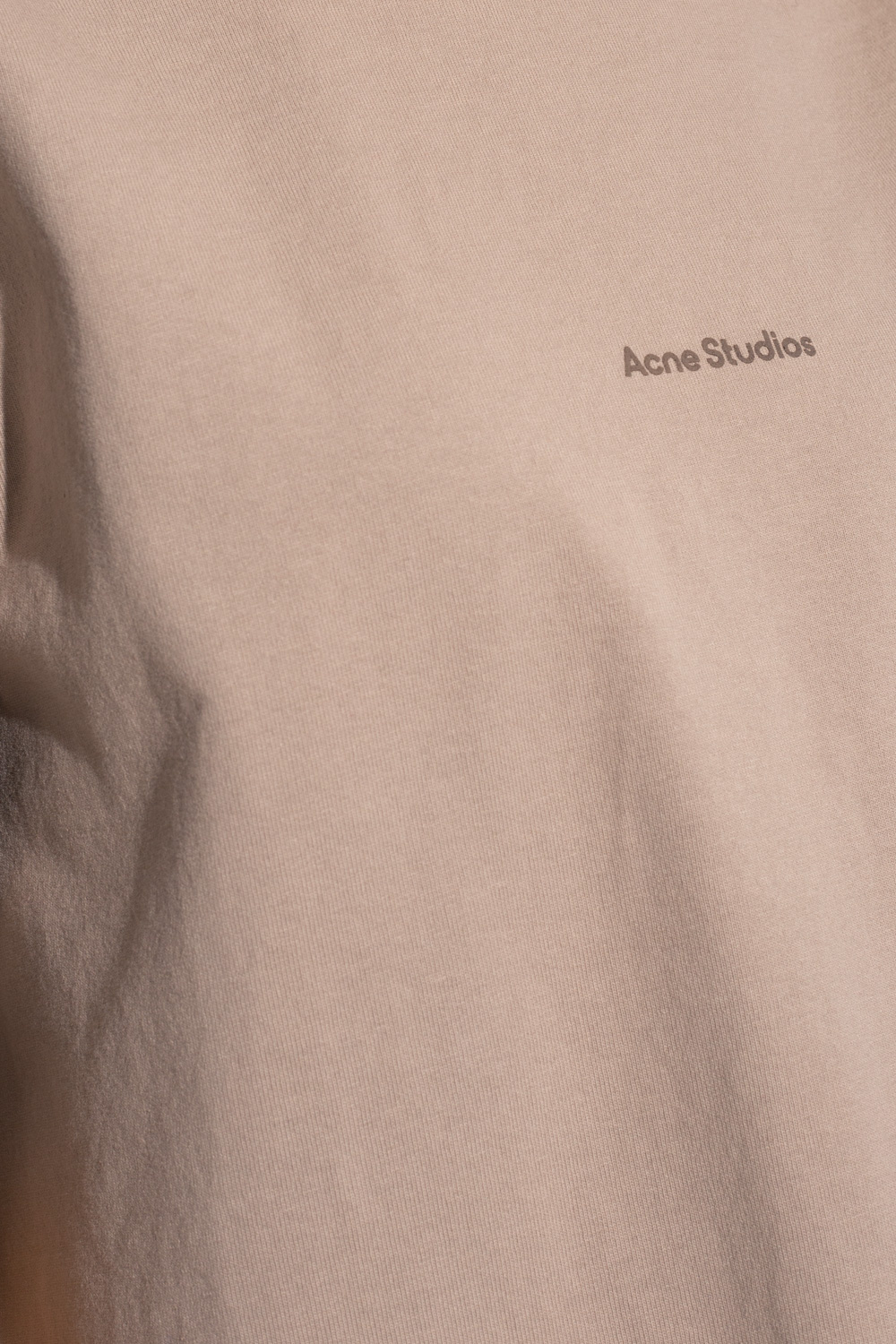 Tシャツ・カットソー Acne Studios SS25 BLOUSE (AC0727 DIF) Acne Studios Logo t-shirt - Relaxed fit - Bright Green